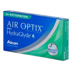Air Optix Plus Hydraglyde Toric For Astigmatism (Pack 3)